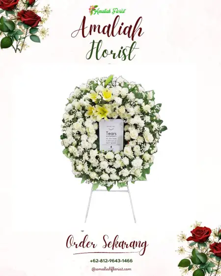 Krans Bunga Duka Pademangan Barat